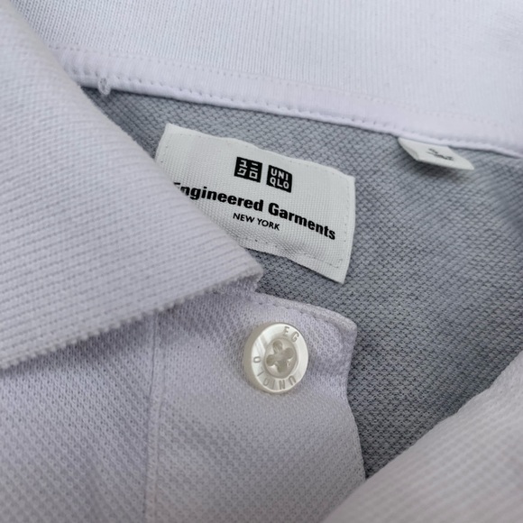 Engineered Garments X Uniqlo Polo shirt men’s small - Picture 5 of 5